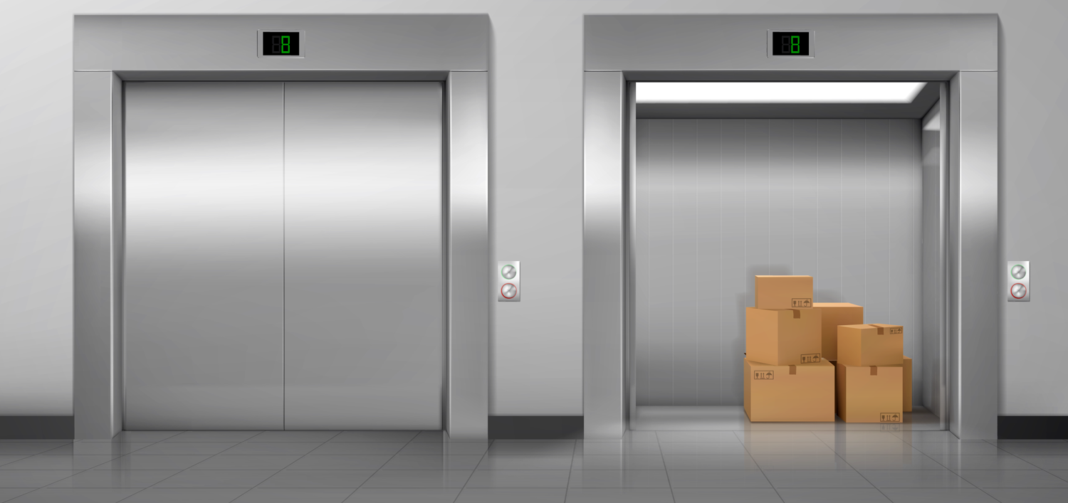 Industrial freight lifts for warehouses and factories in Bengaluru